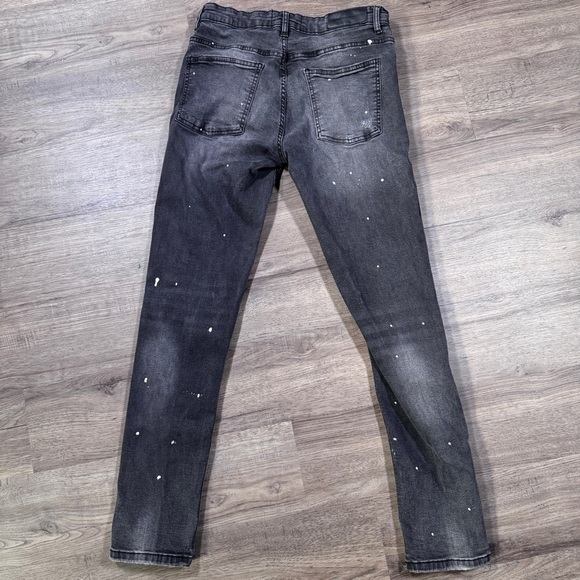Supply & Demand 32W Stylish Gray Distressed Jeans - Picture 2 of 16